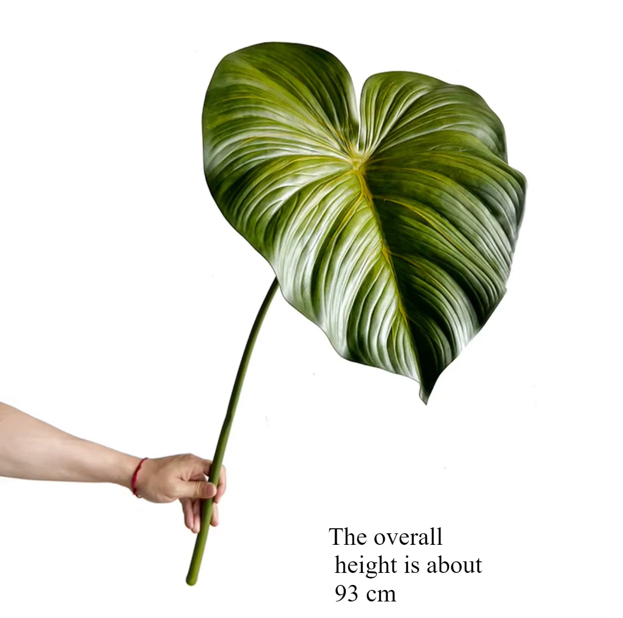 Simulation of Large Branches and Leaves Vine Green Velvet Banana Leaf Green Plant Home Decoration Artificial Plants