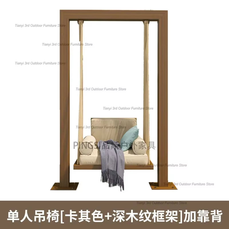 Luxury Sex Chair Patio Swings Garden Shaking Relax Hammock Patio Swings Hanging Suspended Outdoor Furniture Balançoires LLOS