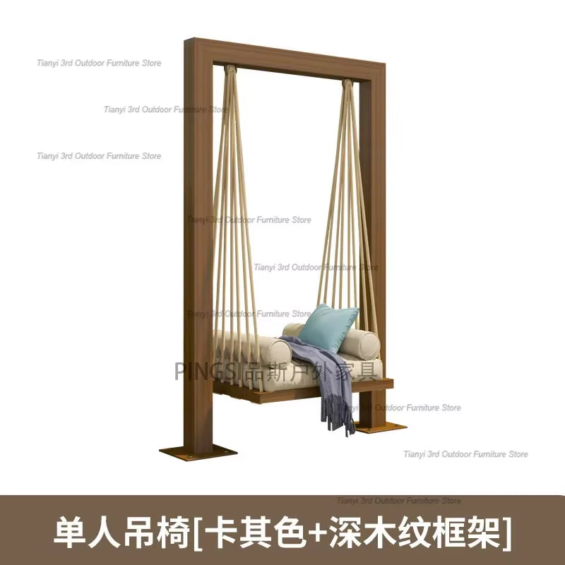 Luxury Sex Chair Patio Swings Garden Shaking Relax Hammock Patio Swings Hanging Suspended Outdoor Furniture Balançoires LLOS