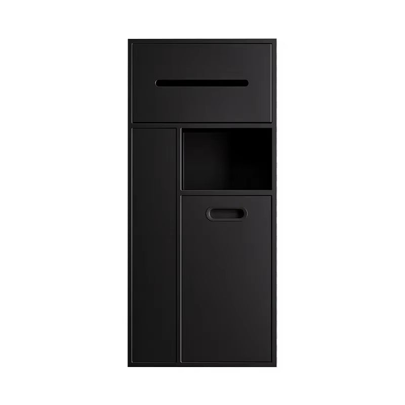 Toilet Inserted Cabinet Stainless Steel Inserted Toilet Niche Inserted Toilet Brush Multifunctional Trash Can Shelf
