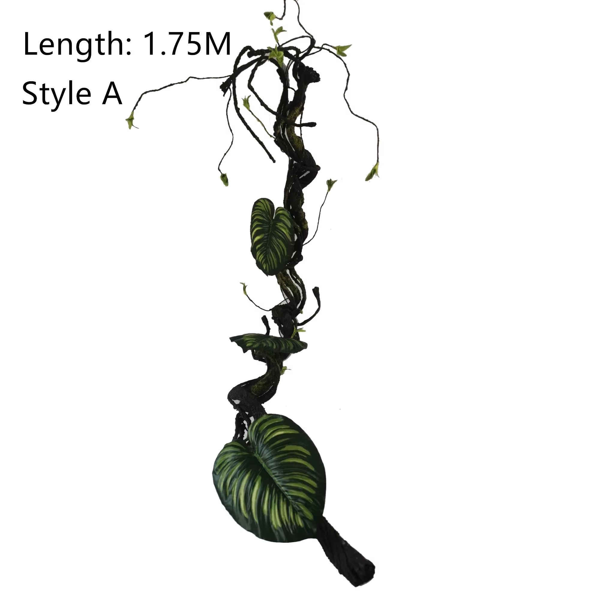 1 Pieces 5.57 Feet Artificial Vine Foam Free Bending Decoration Bedroom Bathroom Landscaping Indoor DIY Artificial Rattan