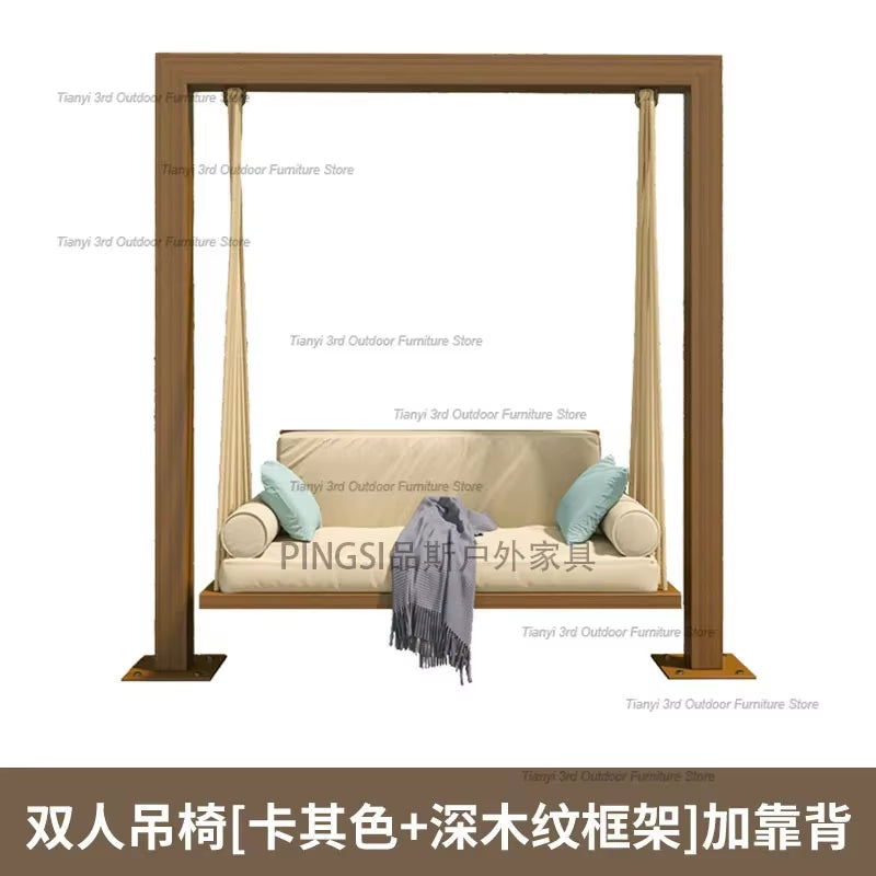Luxury Sex Chair Patio Swings Garden Shaking Relax Hammock Patio Swings Hanging Suspended Outdoor Furniture Balançoires LLOS