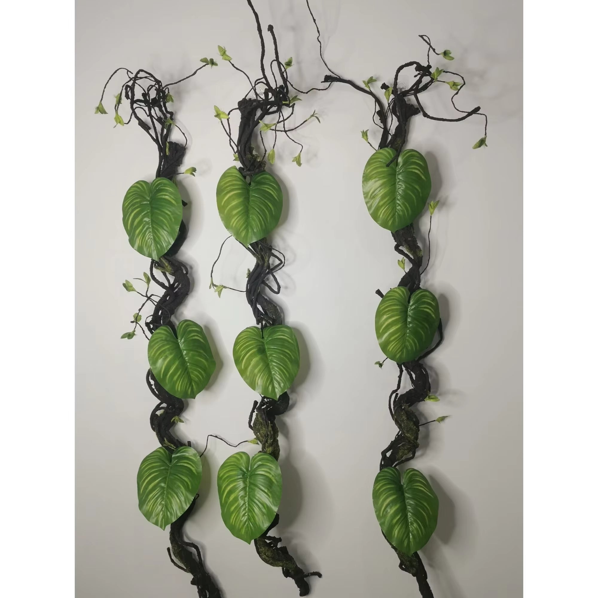 1 Pieces 5.57 Feet Artificial Vine Foam Free Bending Decoration Bedroom Bathroom Landscaping Indoor DIY Artificial Rattan
