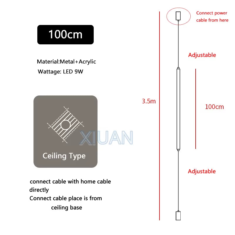 Italy Design Bedroom Bedside LED Floor Lamps Acrylic Sconces Long Line Light Modern Black Hotel Living Room LED Floor Light Home